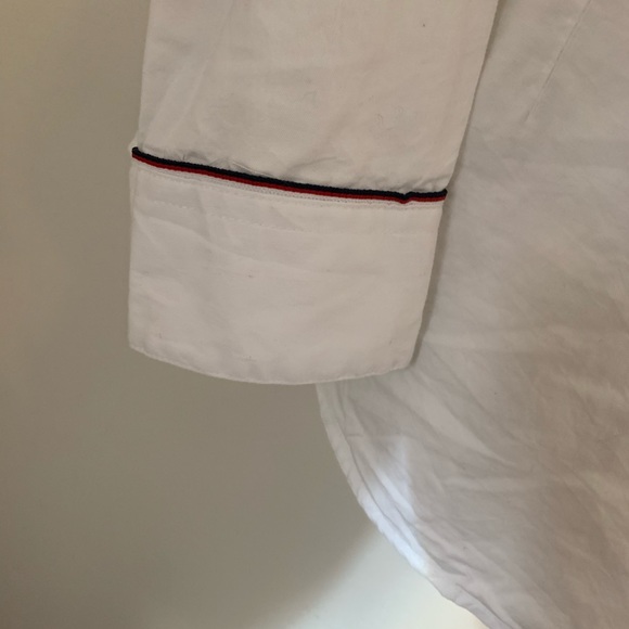 🤩 3 for $20 / Tommy Hilfiger White Long Sleeve button up - Picture 6 of 6